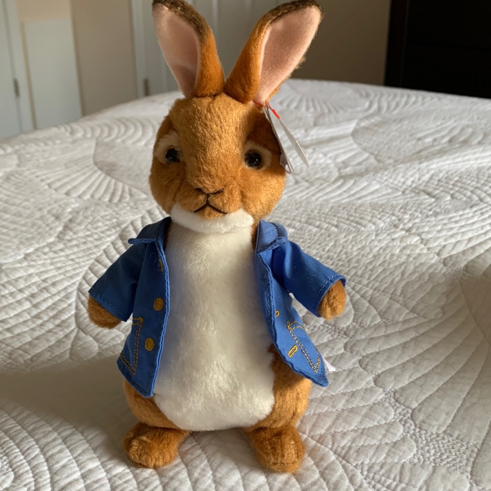 ty Beanie Babies Peter Rabbit Series (Peter) NWT